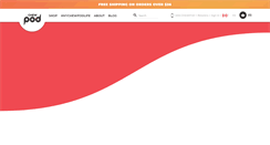 Desktop Screenshot of chewpod.com